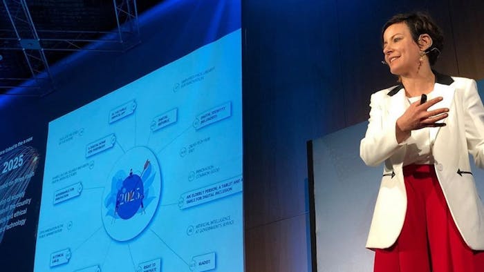Paola Pisano presenta all'Ourcrowd di Israele