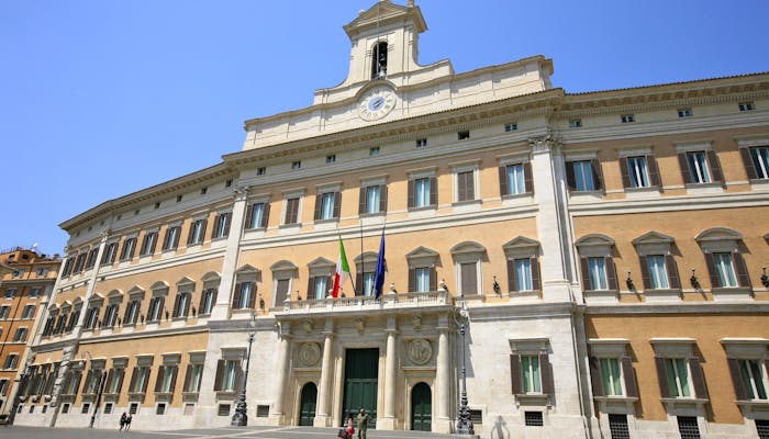 Il palazzo di Montecitorio