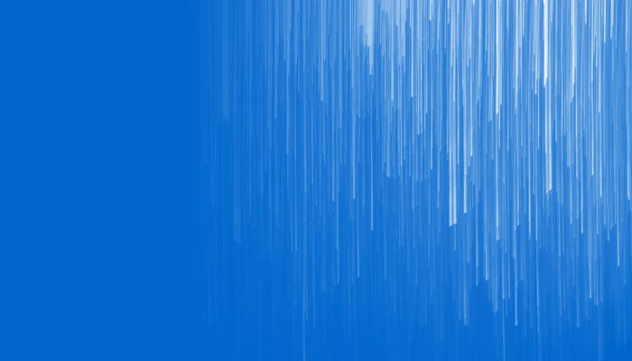 linee bianche che scendono su uno sfondo nero