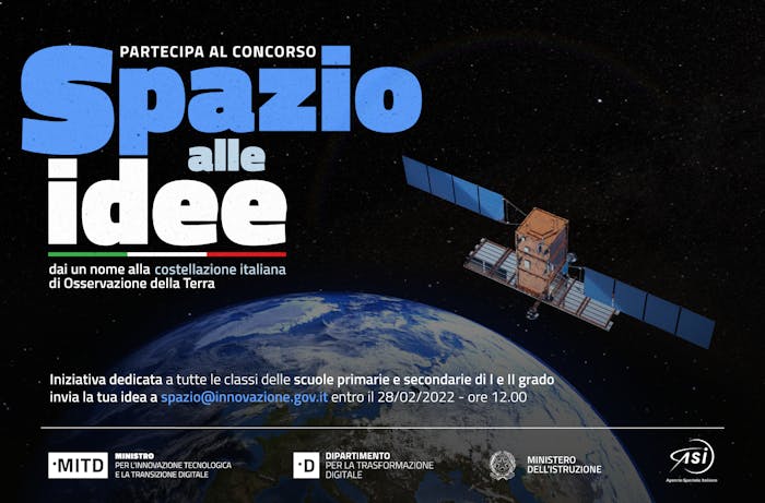 spazio alle idee - locandina del concorso