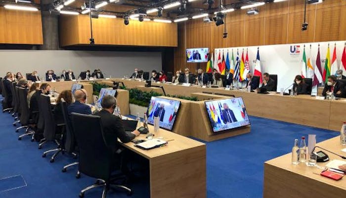 European Space Summit - foto dell'aula
