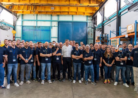 foto di gruppo con il Ministro