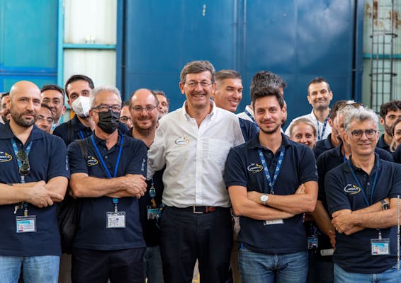 foto di gruppo con il Ministro