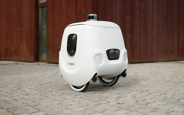 foto del robot fattorino