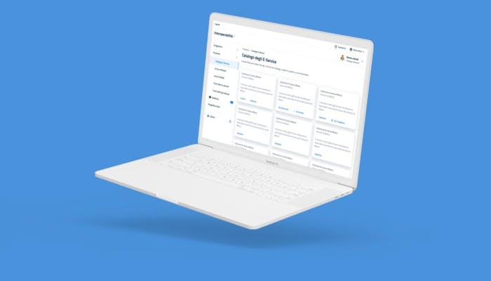 un computer che mostra il catalogo dei servizi di PDND