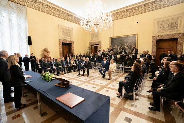La cerimonia di giuramento dei Sottosegretari del governo Meloni I