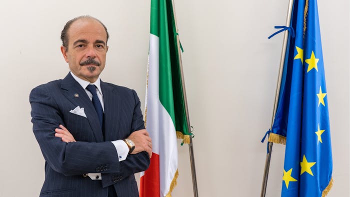 Il sottosegretario Alessio Butti con il Presidente del Consiglio Giorgia Meloni il giorno del giuramento