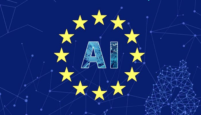 Bandiera europea intelligenza artificiale