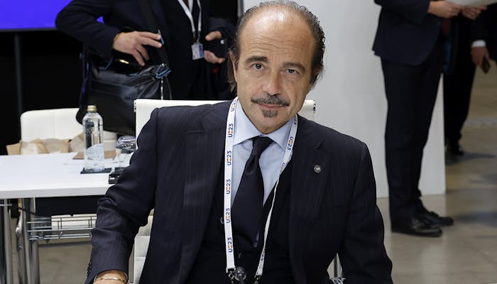Foto sottosegretario Alessio Butti all'intervista "la Repubblica"