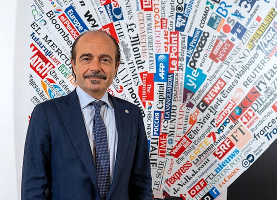 Foto sottosegretario Alessio Butti all'intervento Comitato Intelligenza Artificiale