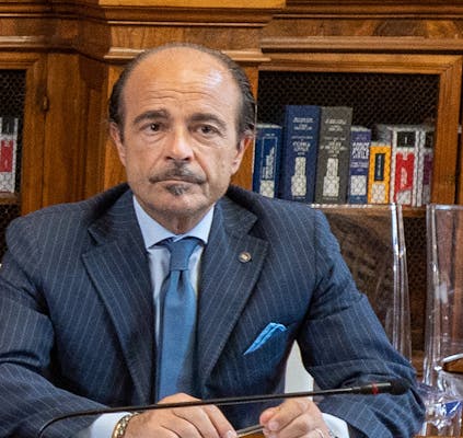 Foto del Sottosegretario Butti per intervista a l'inserto "L'Economia" del Corriere della Sera