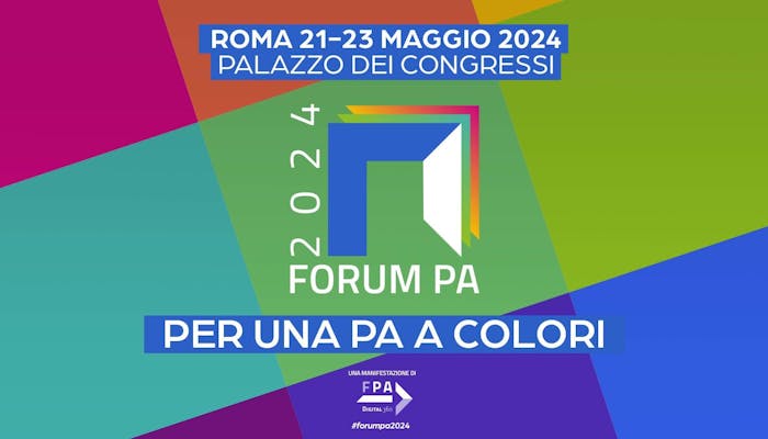 la locandina di forumpa 2024