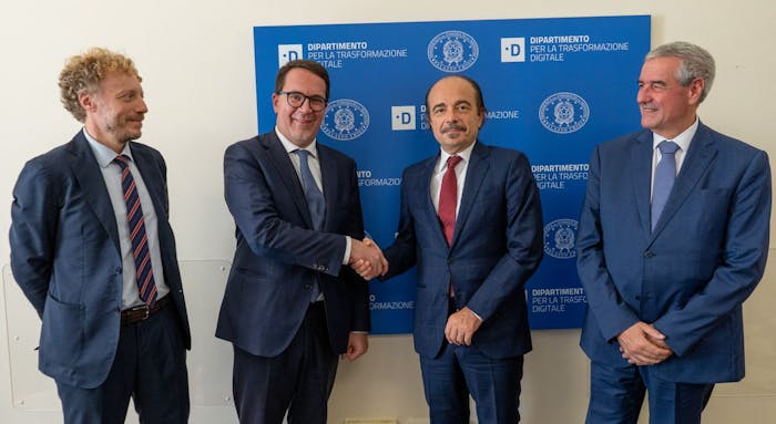 Il sottosegretario Butti, il capo dipartimento Borrelli e il presidente di UNCEM Bussone