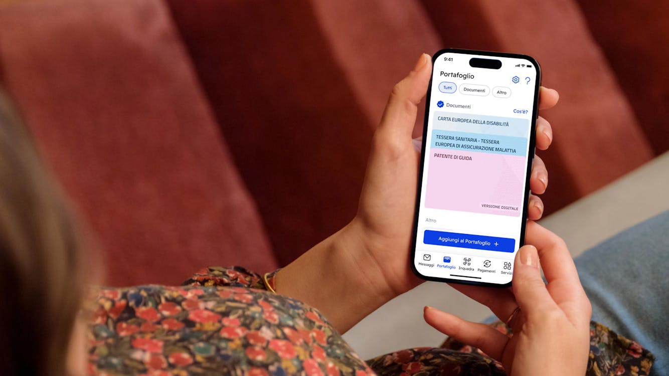 Patente e tessera sanitaria da oggi sul portafoglio digitale